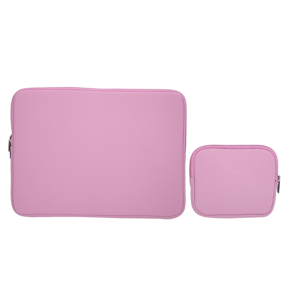 Solid Color Laptop Sleeve Notebook Hand Bag Carry 9121376141324
