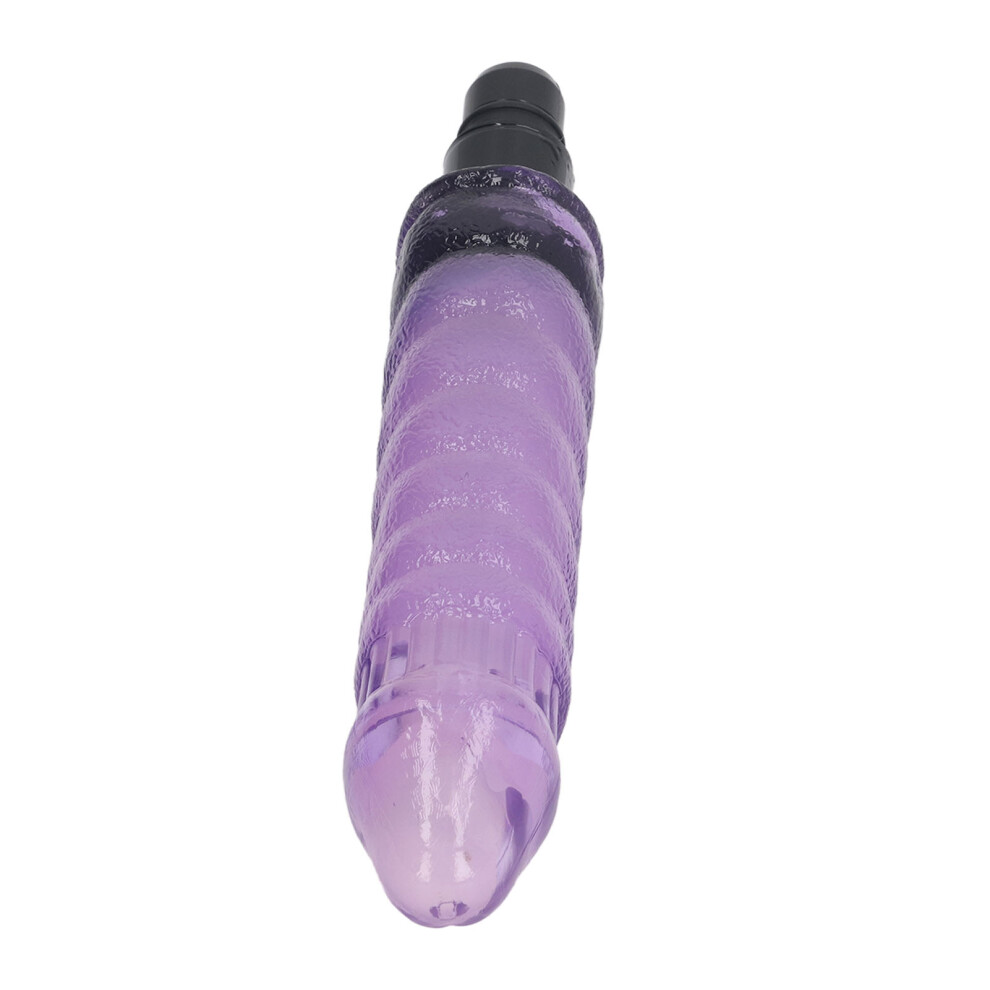 Purple Replaceable 18Â19Mm Silicone Massager Head For Soreness
