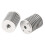 2Pcs Aluminum Hotend Heatsinks for Voron 0.1/0.2 3D Printer, M7 Thread 8