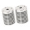 2Pcs Aluminum Hotend Heatsinks for Voron 0.1/0.2 3D Printer, M7 Thread 10