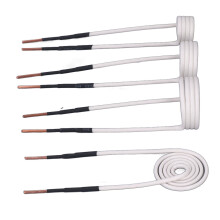 4 Stück HVAC-Induktionsspulen Hochfrequenz 2,5 mm Messingkern 20/30/40 mm Kuchengitterform