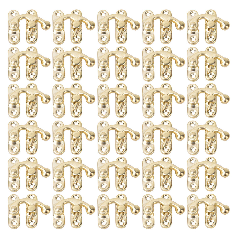 30 Pcs Hasp Hook Retro Style Iron Latch Hook Hasp 9121376142772