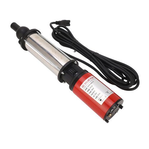 4SYDC12V/4-15 Solar Submersible Pump 4m³/h Silver