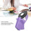 Mini Portable Embossing Label Maker - Ergonomic Handheld, Purple 3