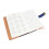 Blue A5 Travel Diary with 100 Sheets and Combination Lock 8