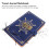 Blue A5 Travel Diary with 100 Sheets and Combination Lock 5