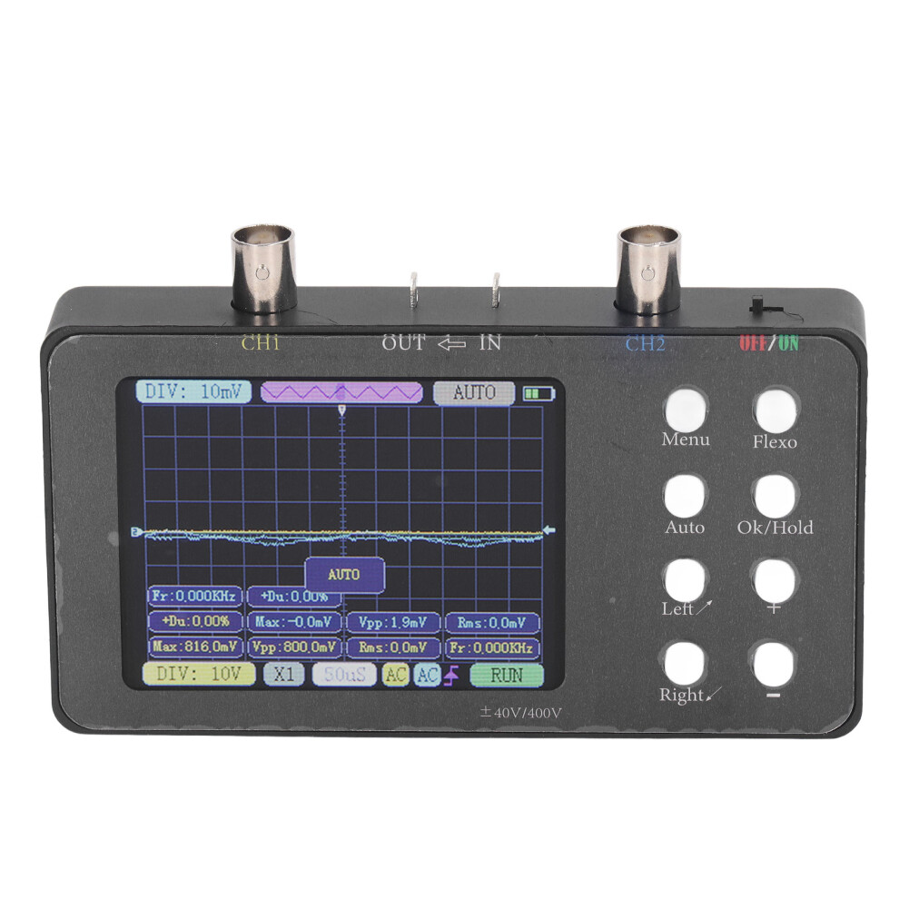 Compact 2Mhz Digital Oscilloscope With Signal Generator 50M Sampling 6901332016223