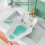 Mint Green Infant Bath Support 50x32x17 cm 14