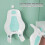 Mint Green Infant Bath Support 50x32x17 cm 15
