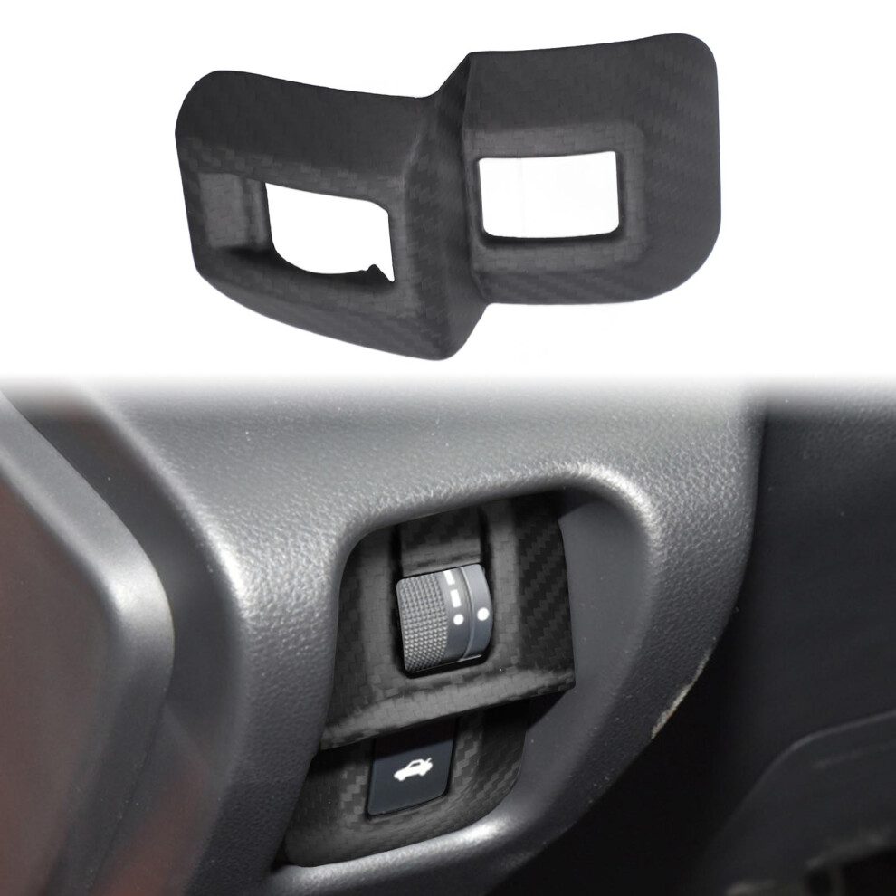 Dry Carbon Fiber Rear Trunk Switch Button Cover For Subaru Brz & Gr86 4071332020949