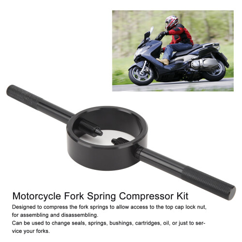 Aluminum Upside-Down Fork Spring Compressor Kit 2