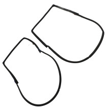Wrangler JK Front Door Weatherstrips 55395274AW 2PCS Set