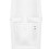 Bathroom Tower Shelf Plastic 2-Layer White with Wheels Storage Organizer 10