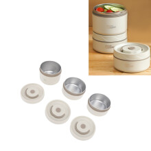 304 Stainless Steel Thermal Bento Box Set with Lid and Insulated Bag