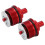 2 Pcs Preload Fork Cap Metal Front Shock Absorber 6