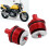 2 Pcs Preload Fork Cap Metal Front Shock Absorber 11