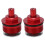 2 Pcs Preload Fork Cap Metal Front Shock Absorber 9