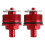 2 Pcs Preload Fork Cap Metal Front Shock Absorber 7
