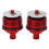 2 Pcs Preload Fork Cap Metal Front Shock Absorber 1