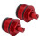 2 Pcs Preload Fork Cap Metal Front Shock Absorber 5