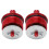 2 Pcs Preload Fork Cap Metal Front Shock Absorber 10