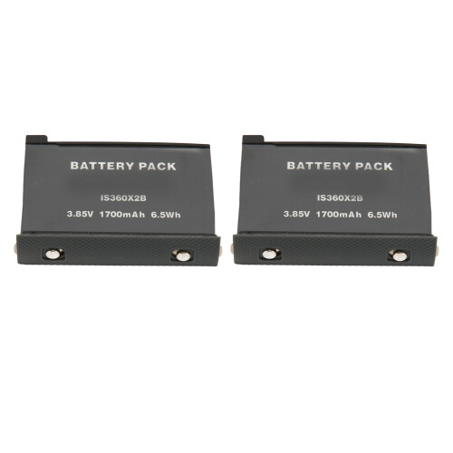 IS360X2B 1700 mAh 3,85 V 6,5 Wh 2er Pack Akkupacks 1