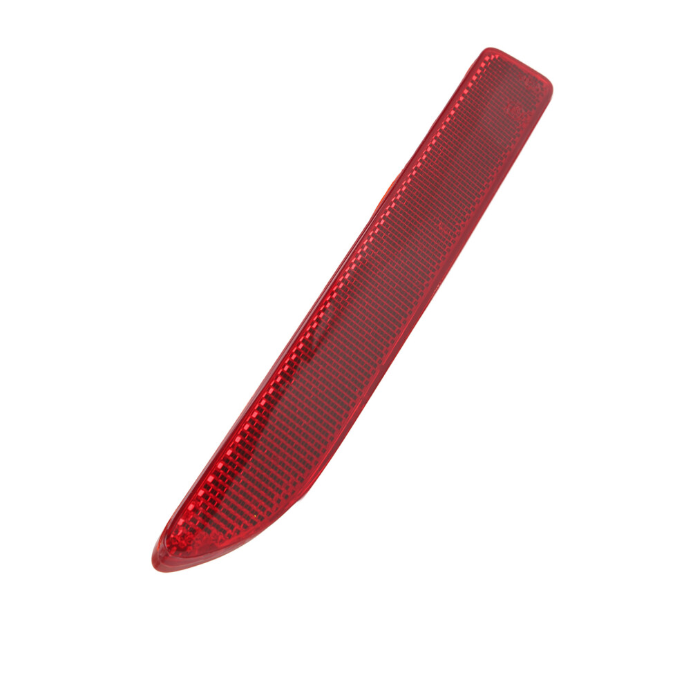 Impact Resistant Rear Bumper Reflector Lens For Koleos Ii Mk2 2016Â2020 Red 7621332027485