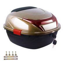 Motorcycle Rear Box Helmet Luggage Storage Top
