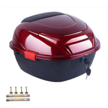 Motorcycle Rear Box Helmet Luggage Storage Top