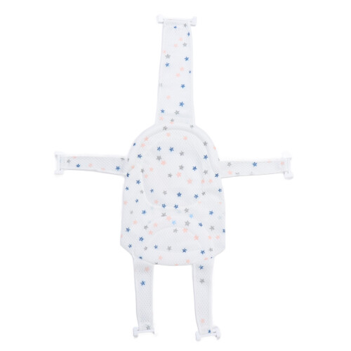 Baby Bath Seat Support Mesh, Slip Proof, Detachable, White 1