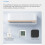 WLAN-Temperatur- und Feuchtigkeitssensor Thermometer 120 mAh 12