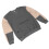 Crewneck Sweatshirt Dark Gray 3XL 74cm/29.1in 15