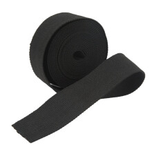 Fiberglass Heat Sleeve 16MM Black Expandable Heat