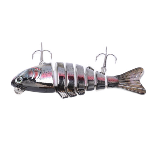Lure Multi Jointed Swimbait Multi Section Fishing 1