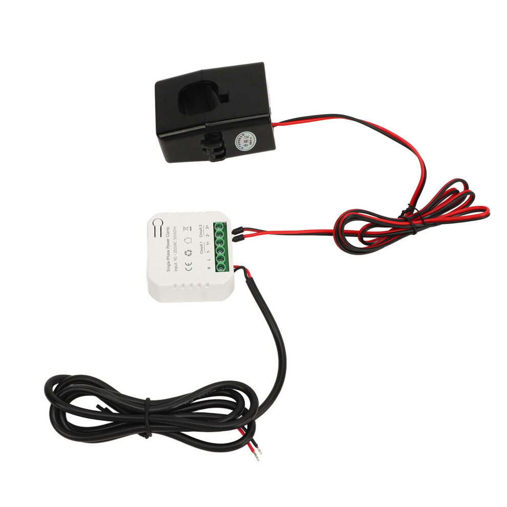 Real-Time Power Consumption Monitor Wifi Energy Meter 200A Ct Clamp Ac90-250V 8761332035185