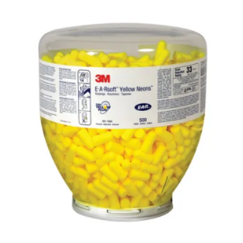3M 3M E-A-RSOFT YLW NEONS RFL BOTTLE PK500