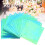 50G PVC 4 Corner Hole Square Sequins Wedding 5