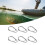 100 Pcs Fishing Ring High Tensile Strength High 12
