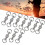 10 Pcs 3.5mm Ball Bearing Rotate Connector 12