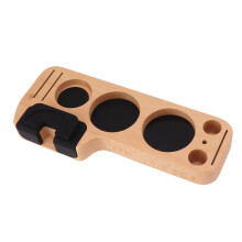Buche Kaffee-Tamper-Station 58mm mit bequemem Griff & Pads