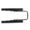 Seat Slide Set Steel Dual Rails Double Locking 9