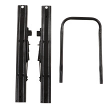 Seat Slide Set Steel Dual Rails Double Locking