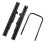 Seat Slide Set Steel Dual Rails Double Locking 8