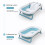 Secure Baby Bathtub Mat With Head Support & Quick Drying Loop 11