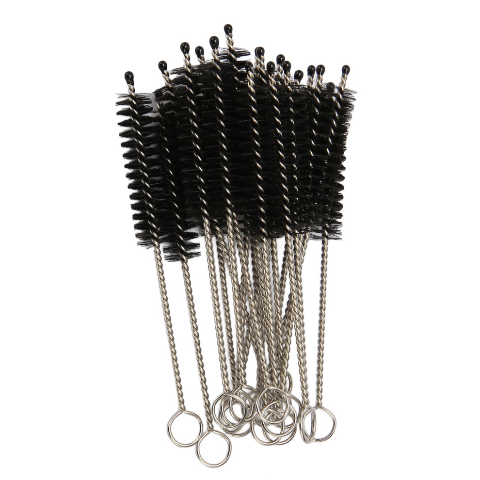 20Pcs Waterproof Nylon Hearing Aid Cleaning Brush, 8.5mm Vent Tube Cleaner