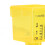 10 PCS Rain Gauge with Numbers Yellow ABS 1.5in 8