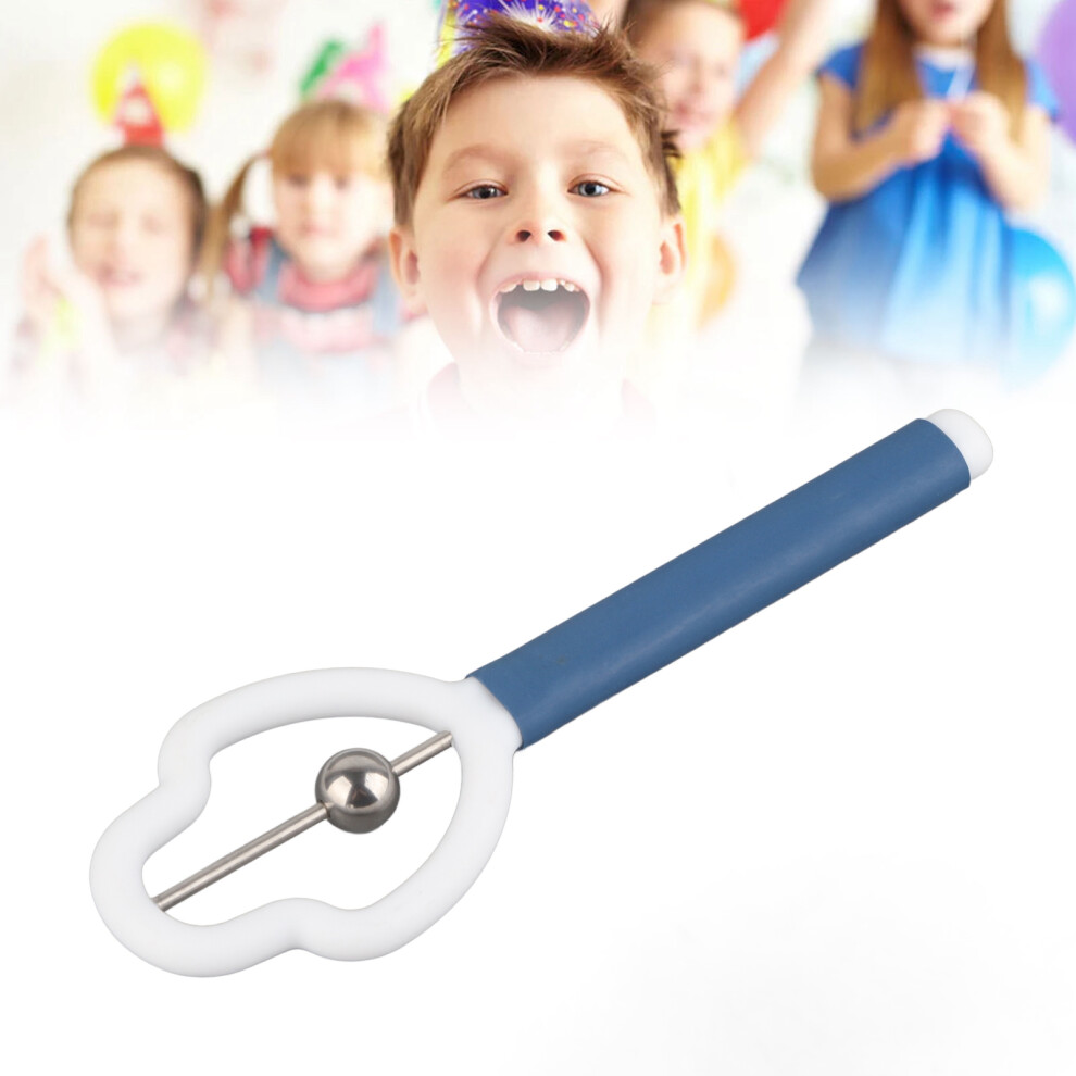 Blue Children Tongue Tip Exercise Tool Oral Muscle Trainer 15X5cm