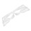 Pair Clear Headlight Lens Covers for E46 2DR 1999-2003 & M3 2001-2006 13