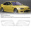 Pair Clear Headlight Lens Covers for E46 2DR 1999-2003 & M3 2001-2006 4