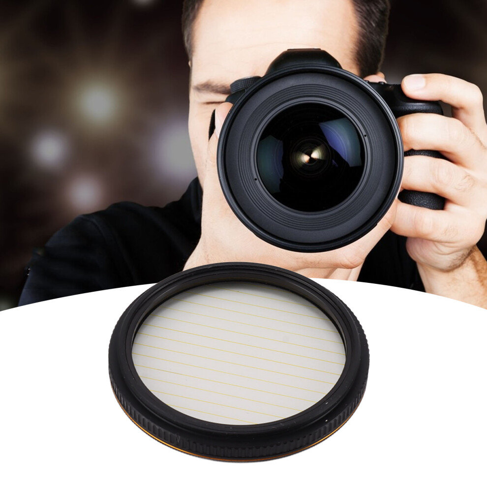 Streak Filter Flare Optical Lens 67Mm For Night Photography Gold/Light 8721332047533